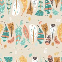 Birds of a Feather Pattern Wallpaper