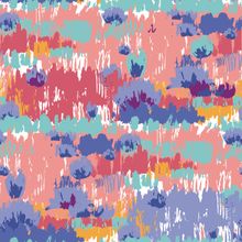 Abstract Grass And Bushes Pattern Wallpaper