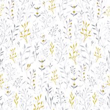 Hand Drawn Floral Pattern Wallpaper