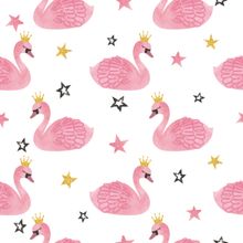 Pretty Pink Swan Wallpaper