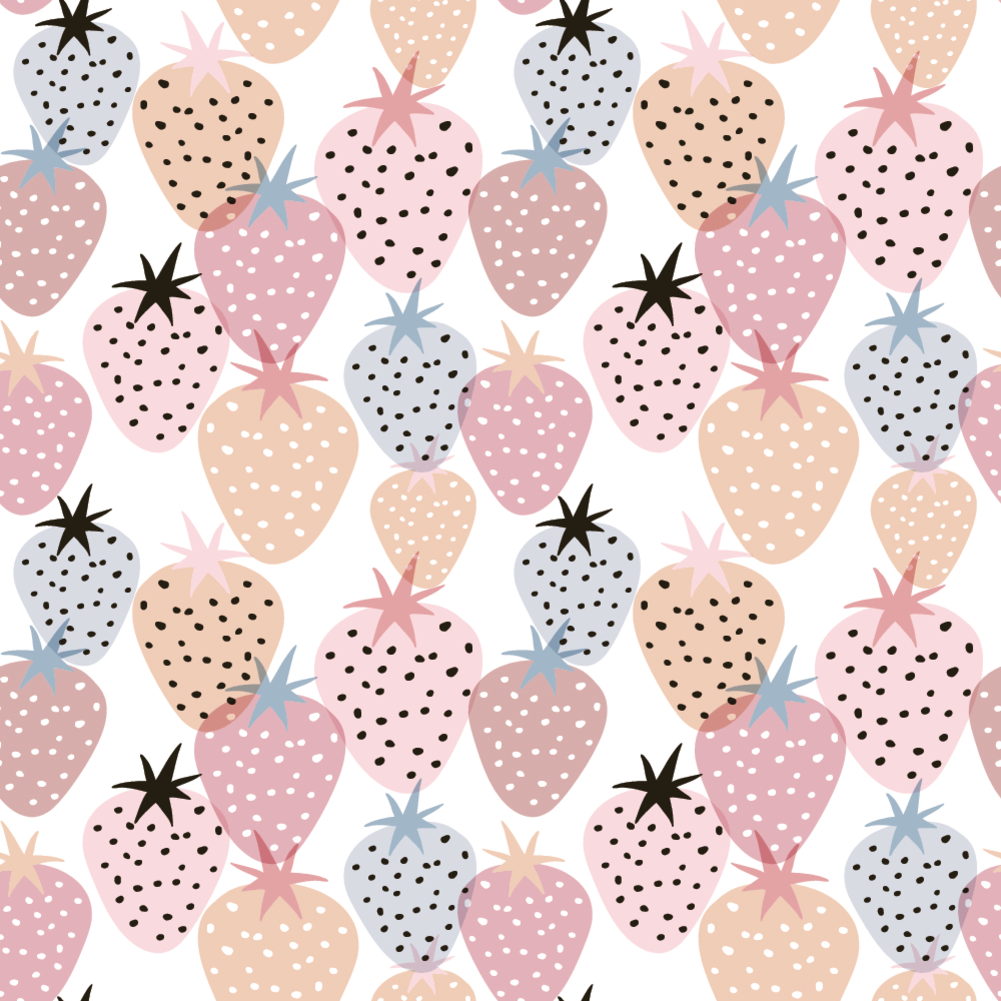 Strawberry Removable Wallpaper