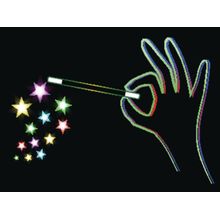 Neon Magic Trick Wall Mural