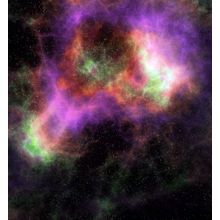 Deep Outer Space Nebula Wall Mural