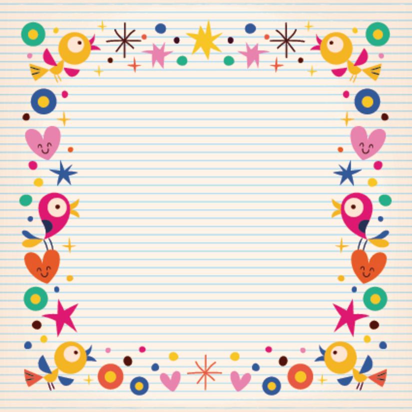 Retro-Birdies-Border