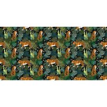 Twilight Tiger Pattern Wallpaper
