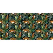 Twilight Tiger Pattern Wallpaper