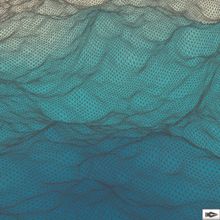 Water Wavy Grid Wall Mural