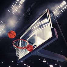 Basketball Score Wall Mural