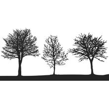 Tree Silhouettes Wall Mural