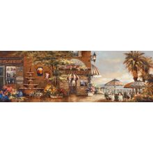 Cafe Walk II Wall Mural