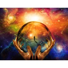 Magic Crystal Ball Wall Mural