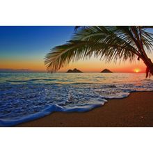 Sunrise At Lanikai Beach Wall Mural