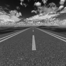 American Highway Wall Mural