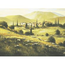 Quiet Fields Of Montalcino Wall Mural
