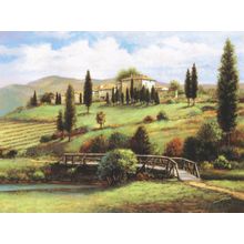Bridge At Pranzo Wall Mural