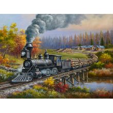 Train Engine 36 Wall Mural