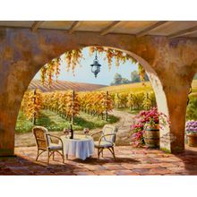 Vineyard for Two Wall Mural
