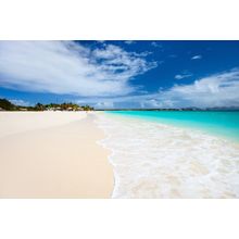 Beautiful Beach On Anguilla Wall Mural