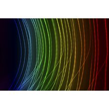 Rainbow Lines Wall Mural