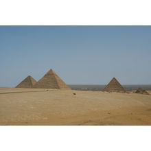 Pyramids Of Cairo Wallpaper Mural