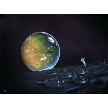 New Mars - 3 Wall Mural