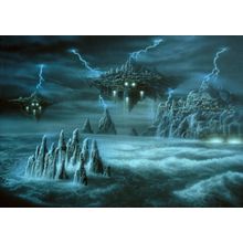 Reclusive Man Having A Vision Wall Mural