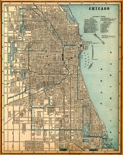 Chicago-IL-1893-Map-Wall-Mural