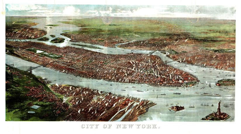 New-York-City-NY-1897-Map-Wall-Mural