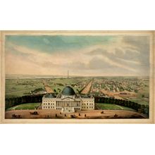 Washington DC 1880 Wall Mural
