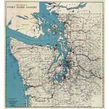 Puget Sound 1919 Wall Mural