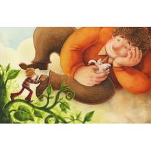 Jack and the Beanstalk Wall Mural