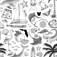 Florida Doodle Wallpaper