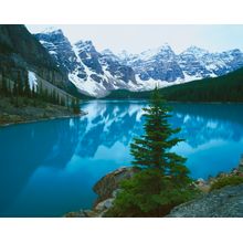 Moraine Lake, Banff National Park, Alberta Canada Wall Mural