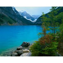 Lake Louise, Banff National Park, Alberta, Canada Wall Mural