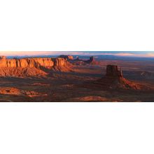 Mitchell Mesa Overlook At Sunrise, Monument Valley Wall Mural