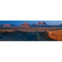 US Highway 163, Monument Valley Utah And Arizona 2 Wall Mural