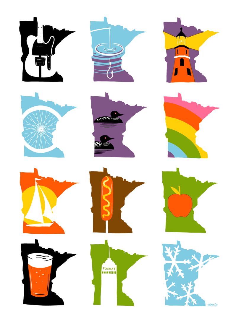 Minnesota-months-depicts-things-like-cycling-craft-beer-loons-fishing-and-much-more