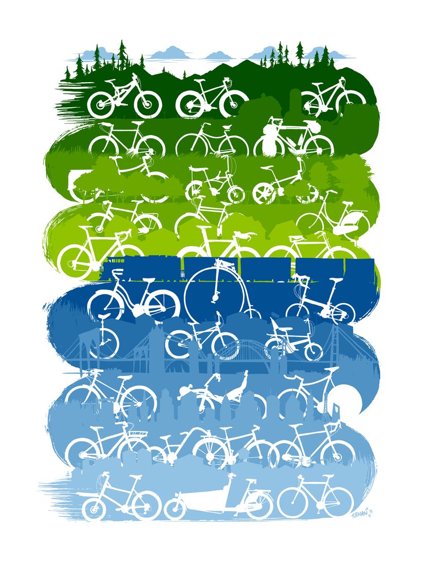 Adam-Turman-30-Bikes-shows-many-different-styles-of-bicycles-from-mountain-to-road-bikes