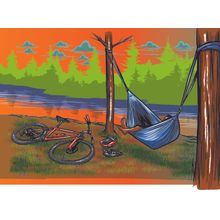 Relaxing In A Hammock Wall Mural