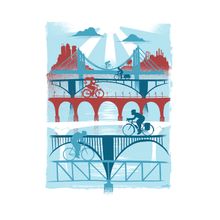 Bridges Wall Mural
