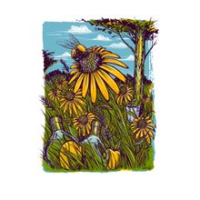 Honeybee Wall Mural