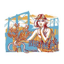 Cycle Northeast Wall Mural