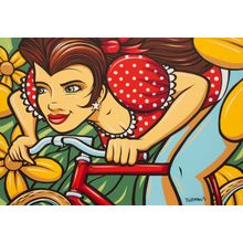 Speedy Polka Dots Wall Mural