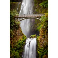 Close Up Of Multnomah Falls, Oregon Wall Mural