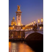 Twilight - Pont Alexandre III Wall Mural