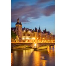 The Conciergerie at Twilight Wall Mural