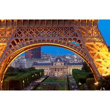 Arch of Eiffel Tower Wall Mural