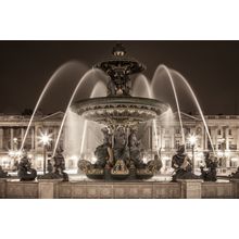 Paris Fountain Wall Mural