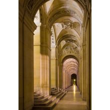 Louvre Walkway Wall Mural