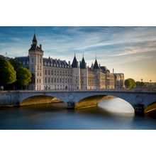 River Seine and Conciergerie Wall Mural
